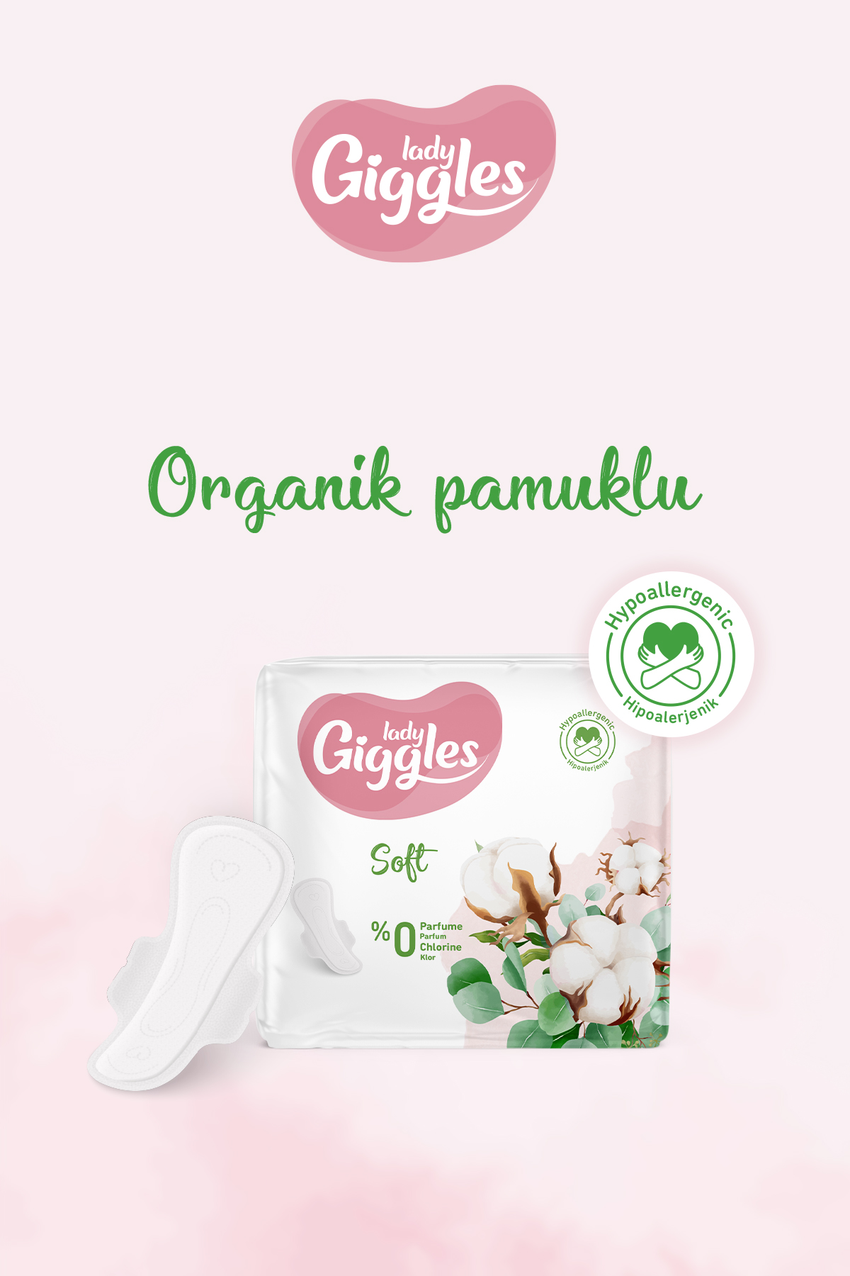 Giggles Lady Soft Hijyenik Ped Gece Dev Fırsat Paketi 72 Adet